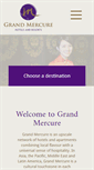 Mobile Screenshot of grandmercure.com